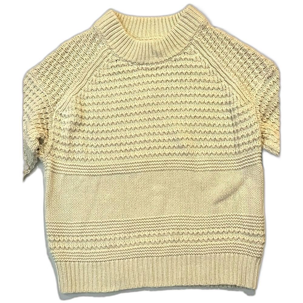 Universal Thread Women’s Cream Knit Warm Cozy Sweater Size Small - Picture 2 of 14